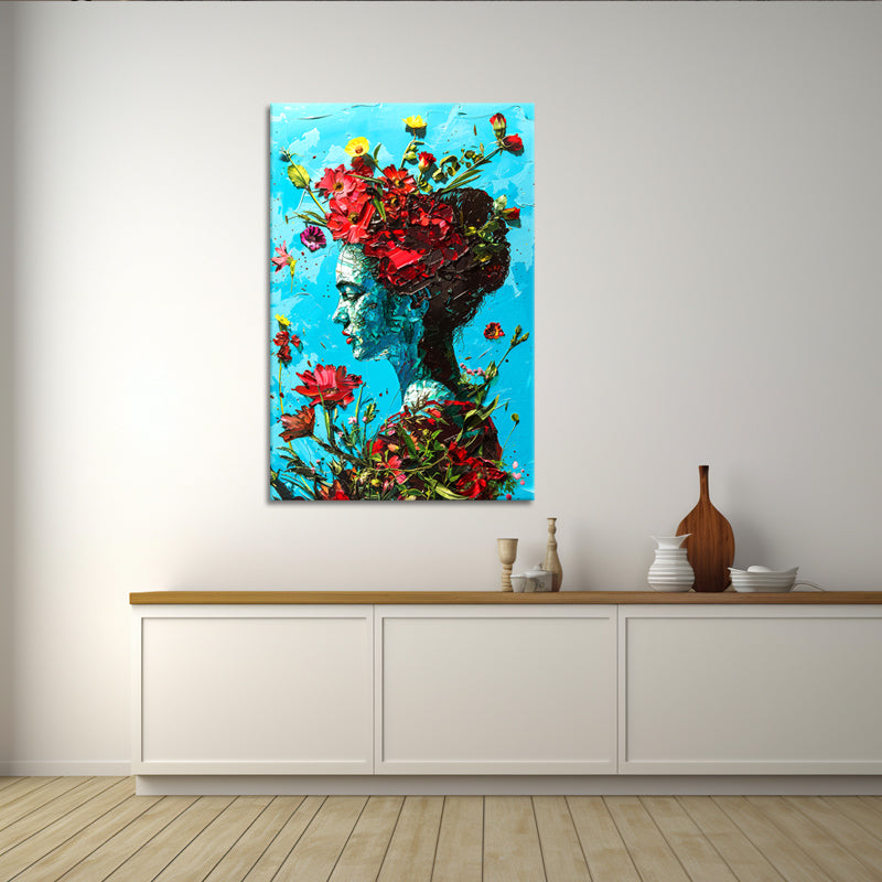 Frida Kahlo met de bloem I