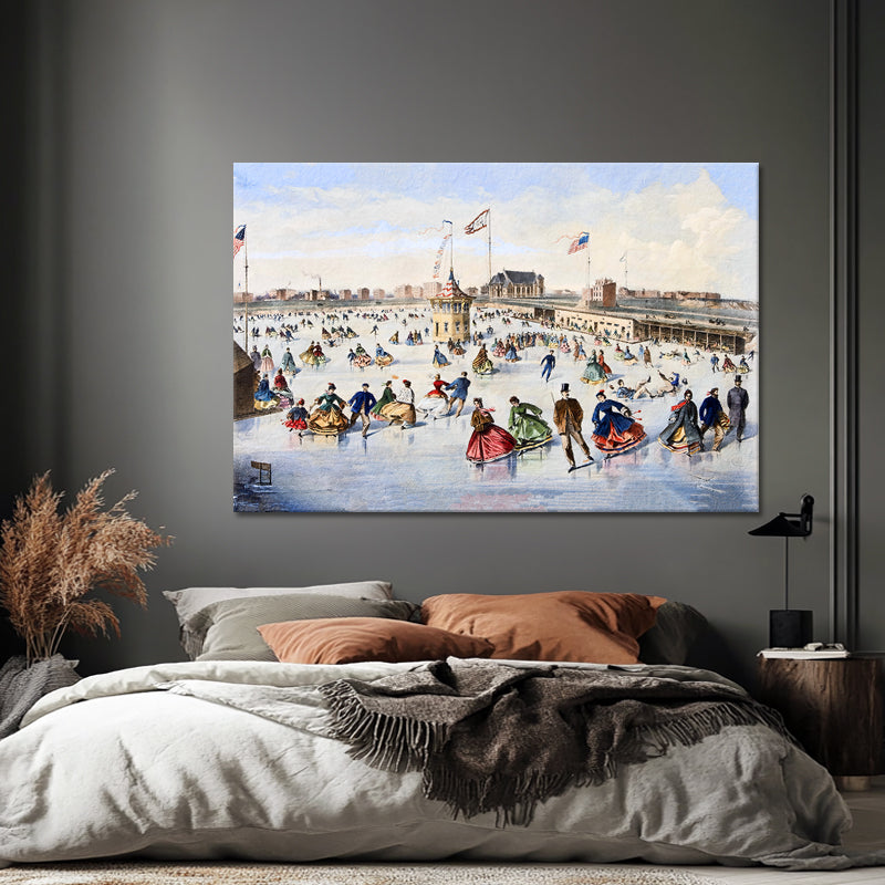 Ice Skating in New York Has Always Been Magical - Winslow Homery