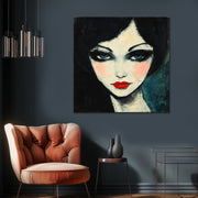 Woman #6 - Kees van Dongen ( inspiratie)