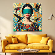 Frau in Mosaik II
