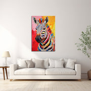 Buntes Zebra
