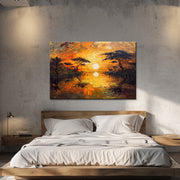 Safari bei Sonnenuntergang