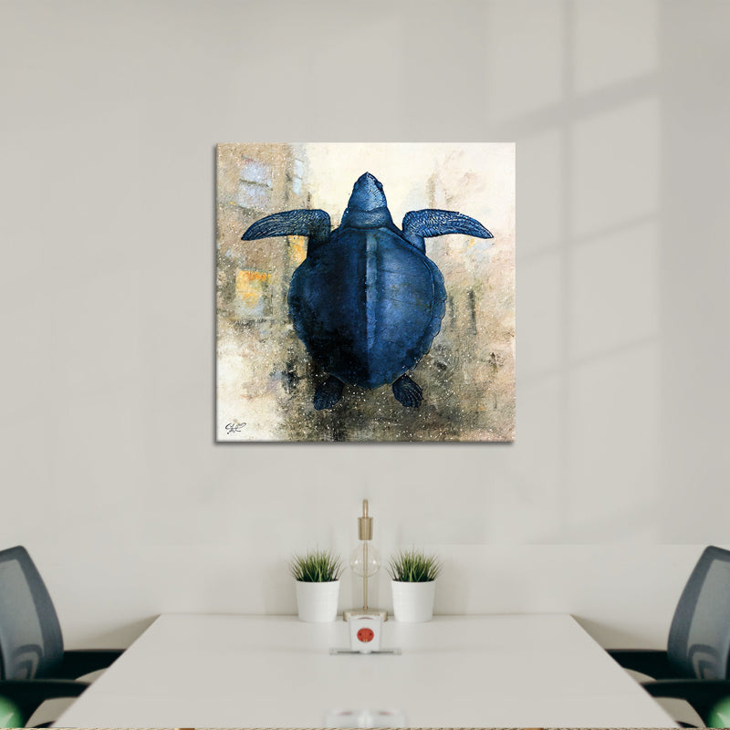 Schildpadden in Abstract