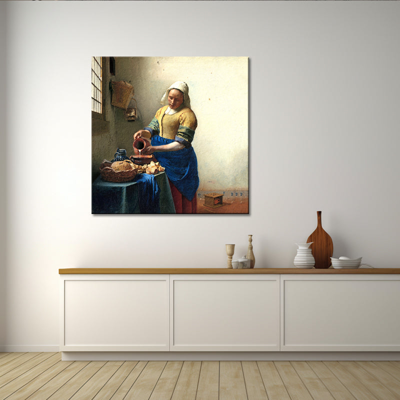 Het Melkmeisje van Vermeer - Johannes Vermeer