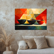 Drie decoratieve potten II