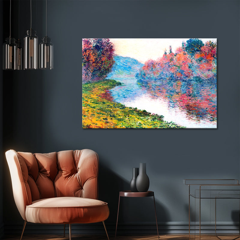 Seine-Ufer bei Jenfosse – Monet